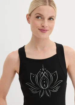 Sport-Top mit überkreuzten Trägern