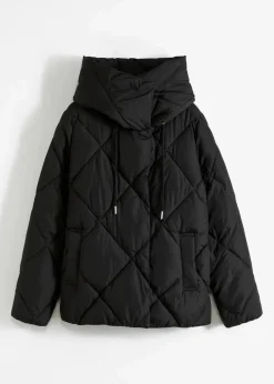 Steppjacke mit Kapuze