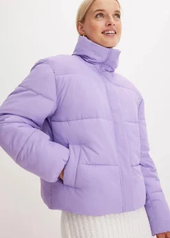 Steppjacke mit Stehkragen