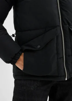 Steppjacke mit Teddykragen