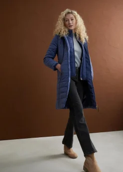 Steppmantel, 2-in-1 Optik