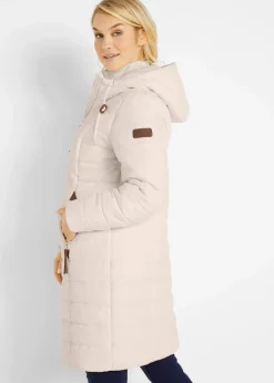 Steppmantel, 2-in-1 Optik