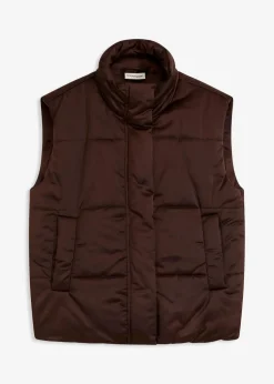 Steppweste mit leichtem Glanz