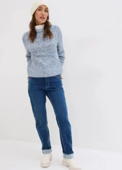 Straight Jeans High Waist, Thermo