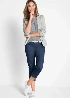 Straight Jeans, Mid Waist, Bequembund