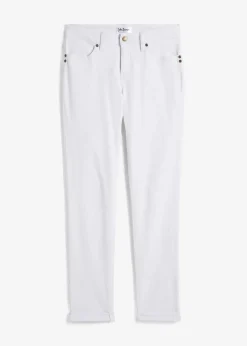 Straight Jeans Mid Waist, Stretch