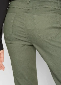 Straight Jeans, Mid Waist, Bequembund