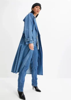 Straight Jeans Mid Waist, Stretch