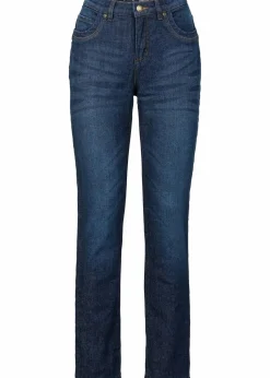 Straight-Jeans High Waist, Thermo