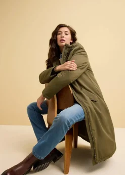 Straight-Jeans Mid Waist, Thermo