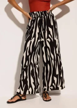 Strandhose aus fließender Viskose