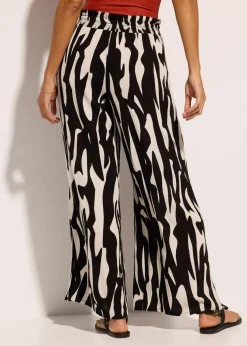 Strandhose aus fließender Viskose