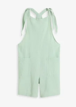 Strandjumpsuit aus luftigem Musselin