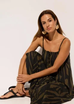 Strandkleid aus fließender Viskose