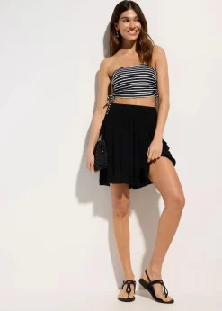 Strandshorts aus fließender Viskose