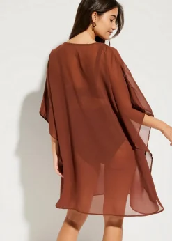 Strandtunika aus leichtem Chiffon