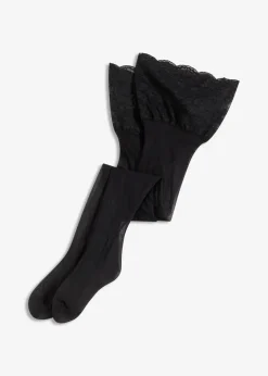 Strapsstrümpfe mit Spitze 20 DEN