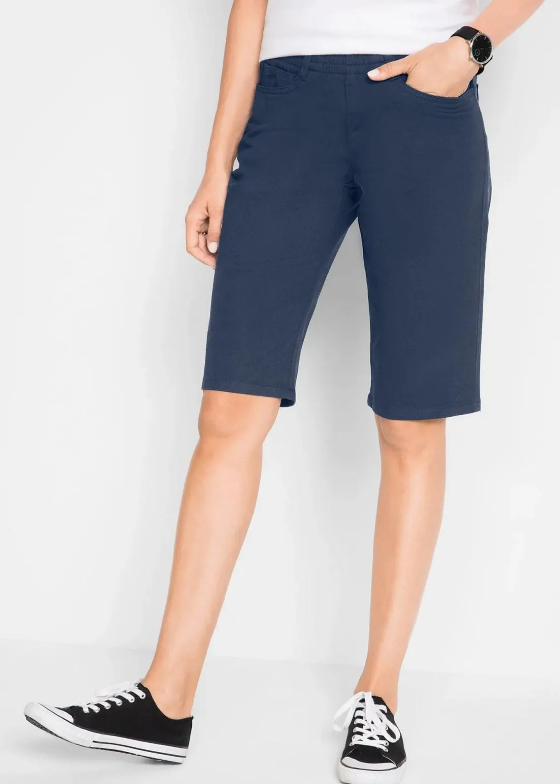 Stretch-Bermuda (2er Pack)