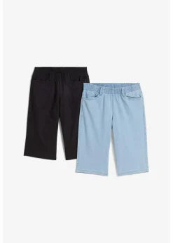 Stretch-Bermuda (2er Pack)