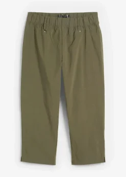 Stretchcapri mit Schlupfbund