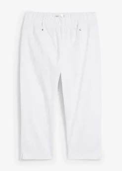 Stretchcapri mit Schlupfbund