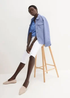 Stretchcapri mit Schlupfbund