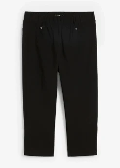 Stretchcapri mit Schlupfbund