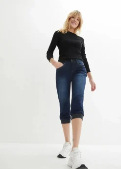 Stretch-Capri-Jeans