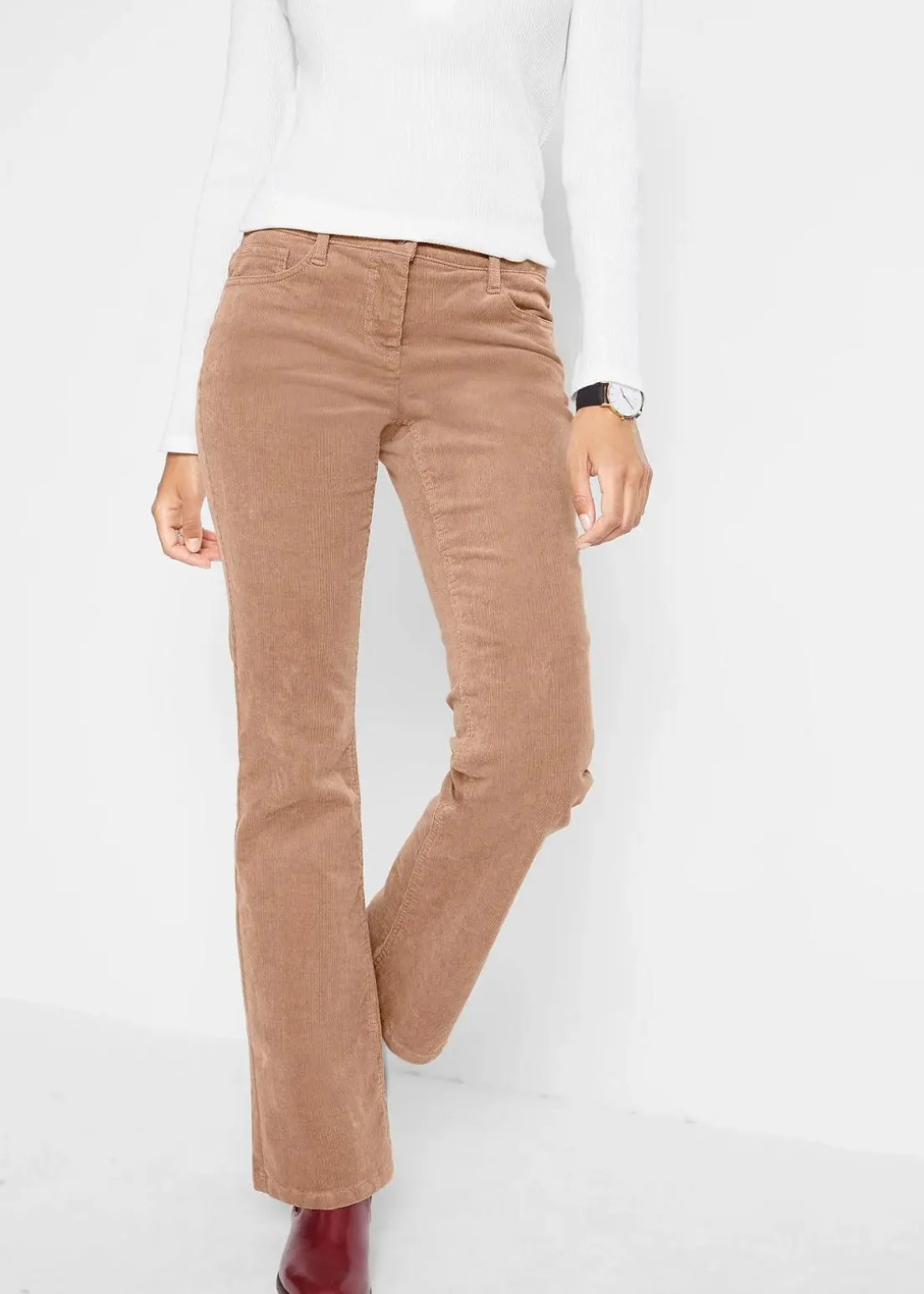 Stretch-Cordhose, Bootcut