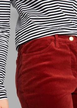 Stretch-Cordhose, Straight