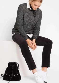 Stretch-Cordhose, Straight