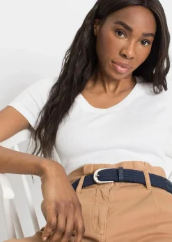 Stretchgürtel in Flechtoptik