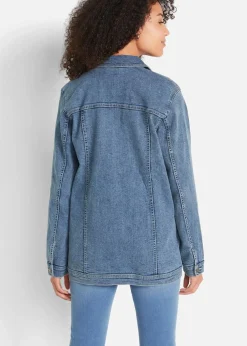 Stretch-Jeansjacke, Boyfriend