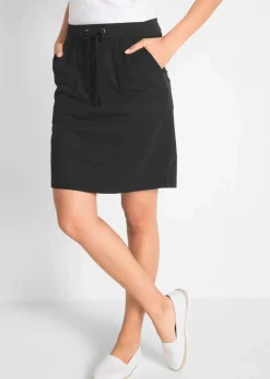 Stretch-Rock aus Bio-Baumwolle mit Stretch