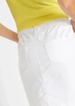 Stretch-Rock mit Lycra-Anteil