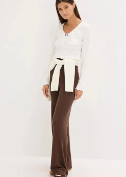 Strickhose aus softem Viskose-Mix