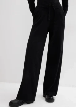 Strick-Hose aus weichem Kaschmir-Mix