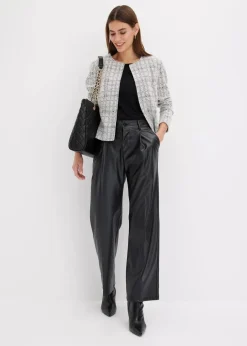 Strickjacke aus Baumwoll-Mix