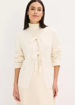 Strickjacke aus Baumwoll-Mix