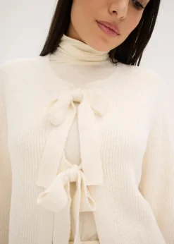 Strickjacke aus Baumwoll-Mix