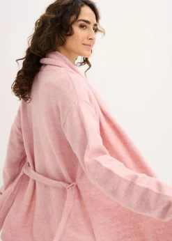 Strickjacke aus flauschigem Hairy Knit