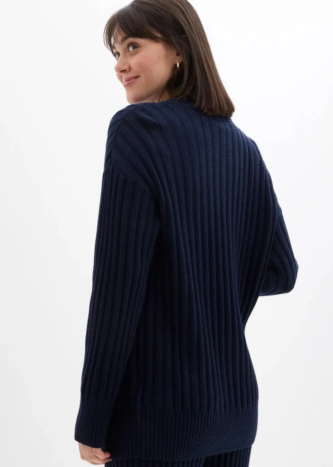 Strickjacke aus softem Viskose-Mix