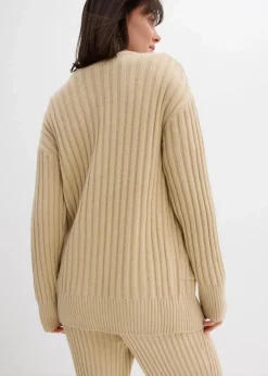 Strickjacke aus softem Viskose-Mix