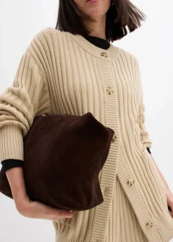 Strickjacke aus softem Viskose-Mix