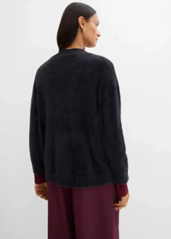 Strickjacke aus Viskose-Mix