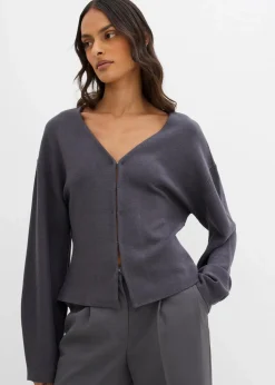 Strickjacke aus Viskose-Mix