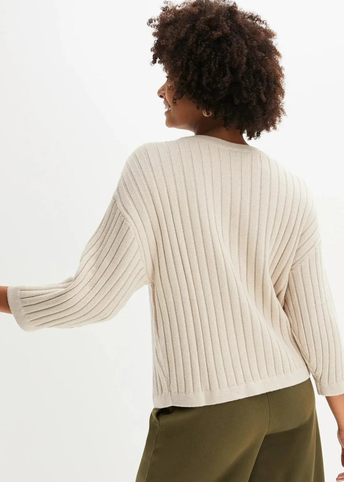 Strickjacke aus Viskose-Mix