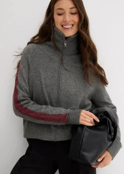 Strickjacke aus weichem Woll-Mix