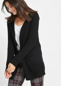 Strickjacke mit Kapuze