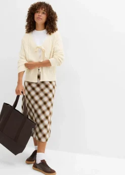 Strickjacke mit Schleifen